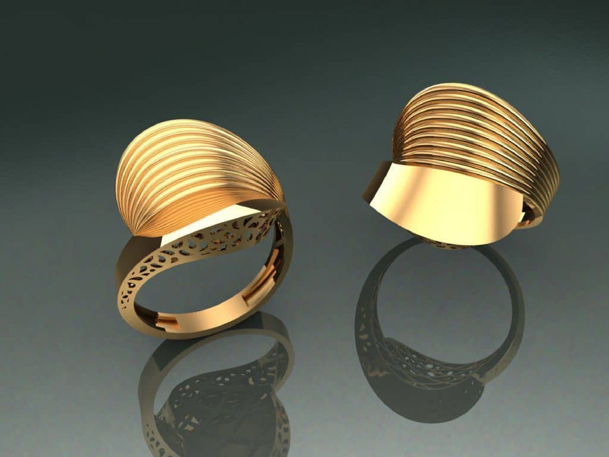 fusion turkishe rings  3D print model_3