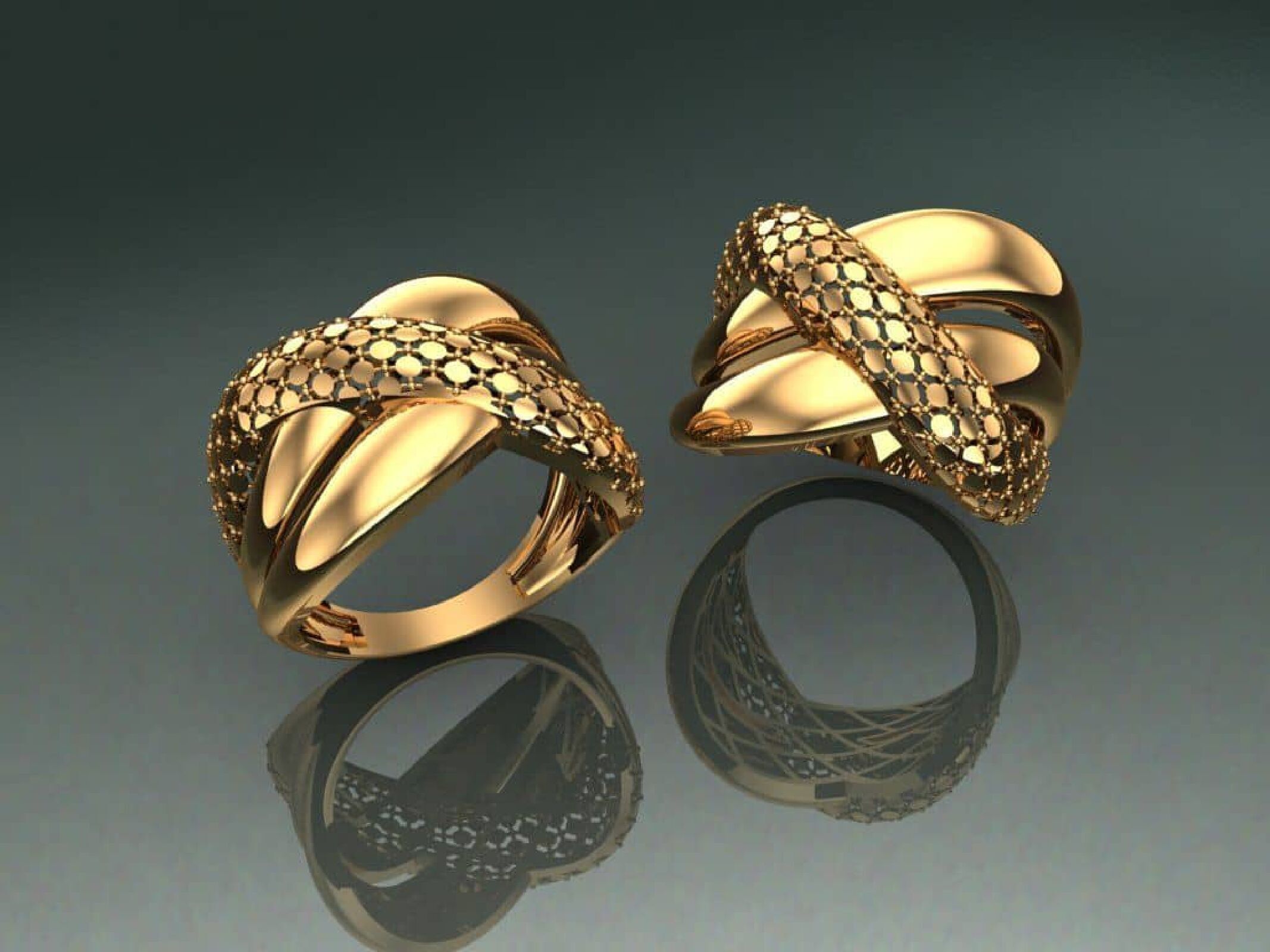 fusion turkishe rings  3D print model_45