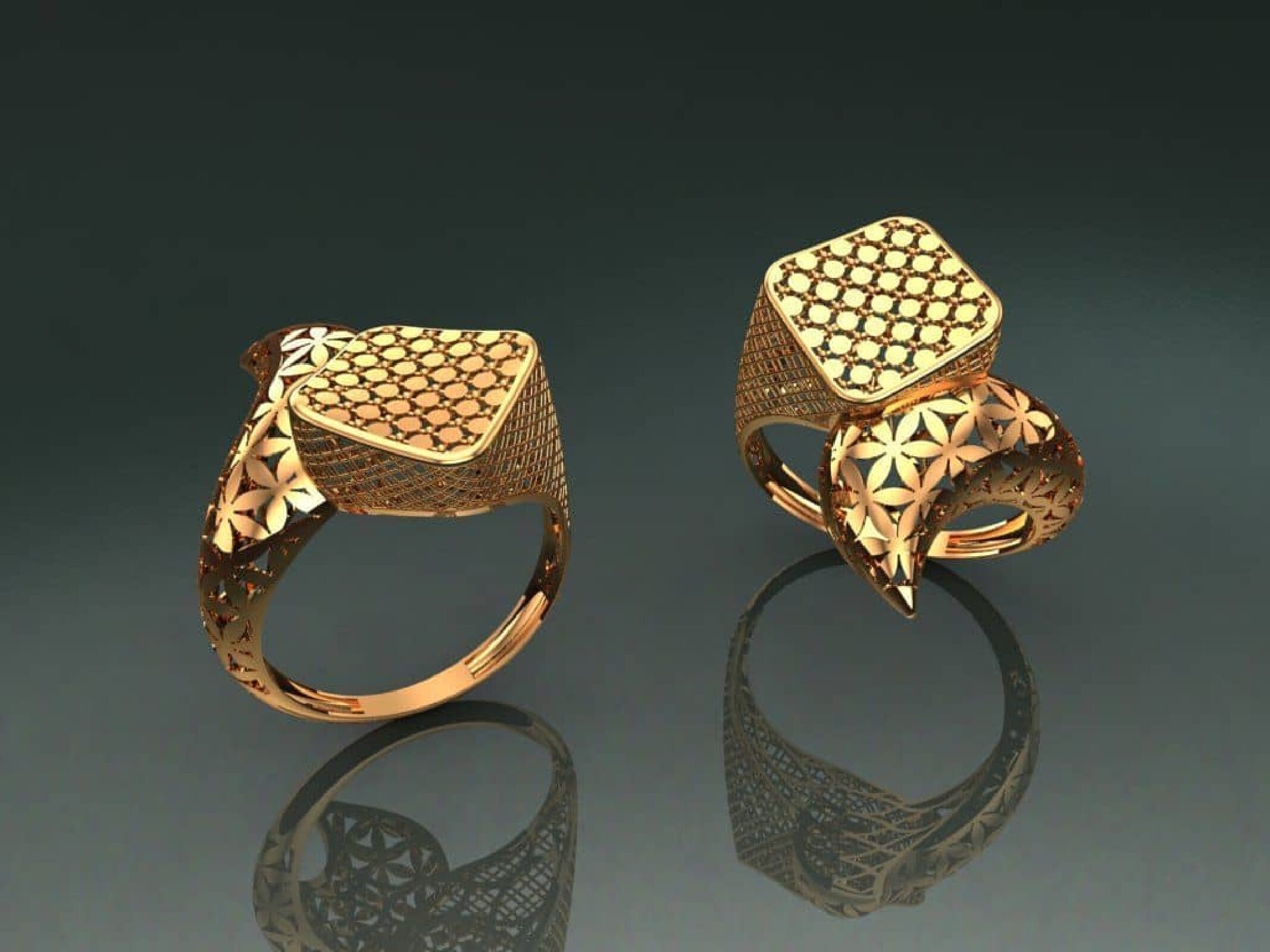 fusion turkishe rings  3D print model_39