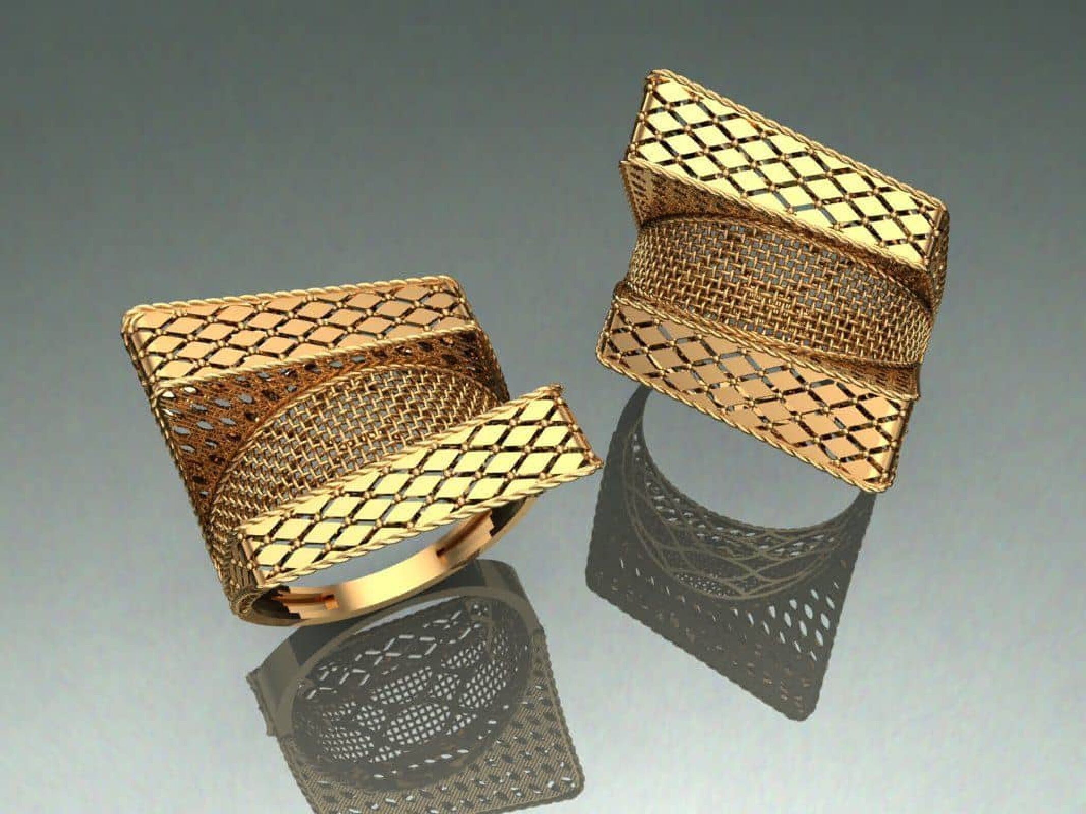 fusion turkishe rings  3D print model_31