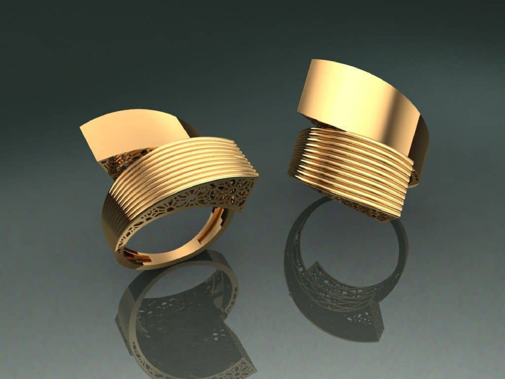 fusion turkishe rings  3D print model_18