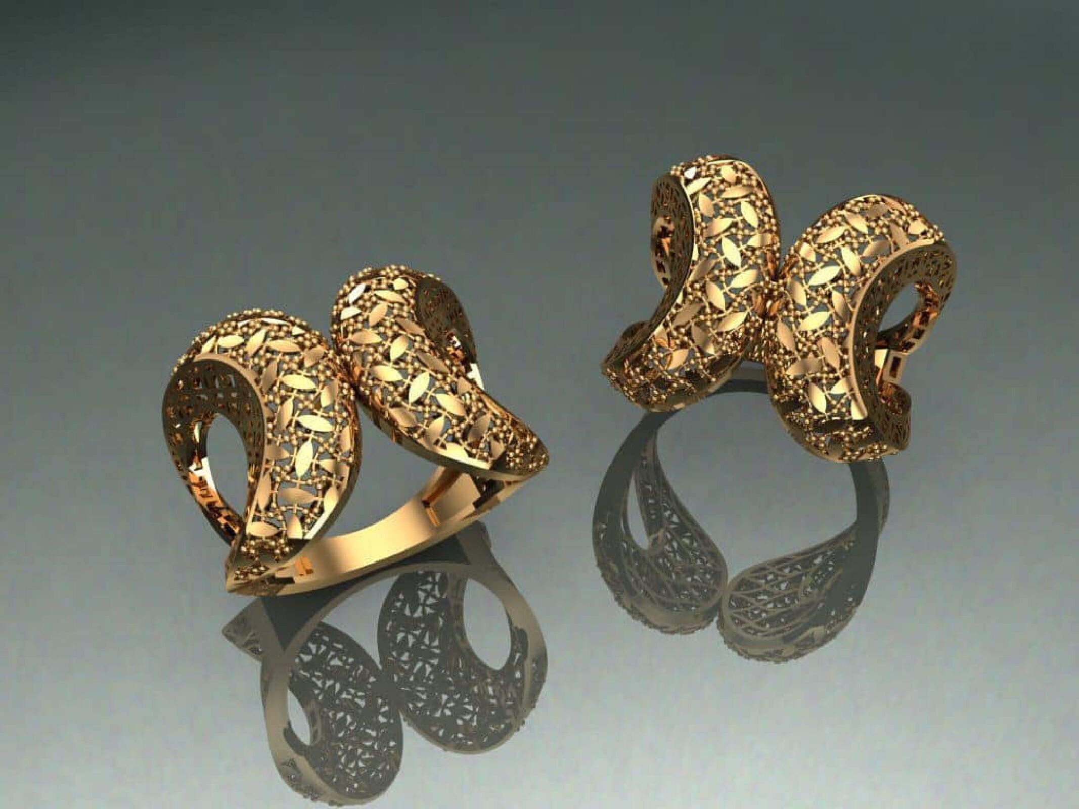 fusion turkishe rings  3D print model_14