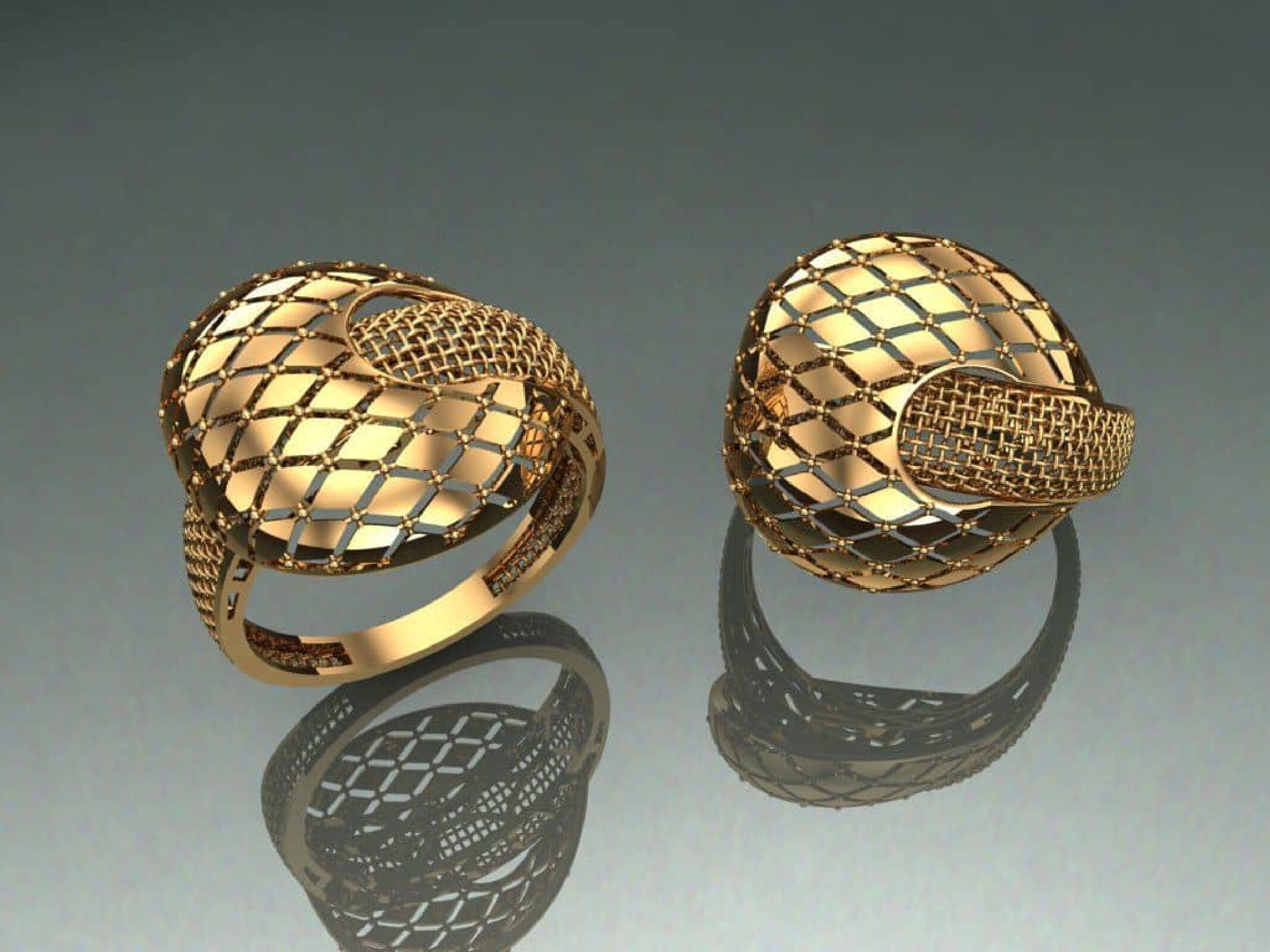 fusion turkishe rings  3D print model_32