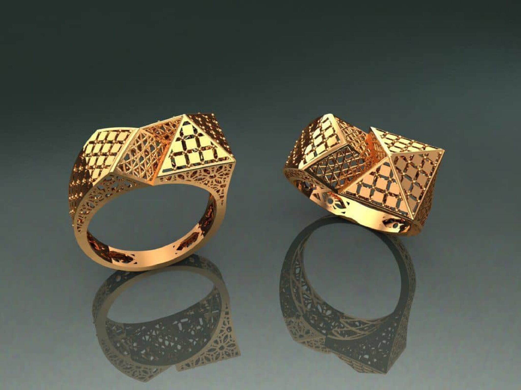 fusion turkishe rings  3D print model_38