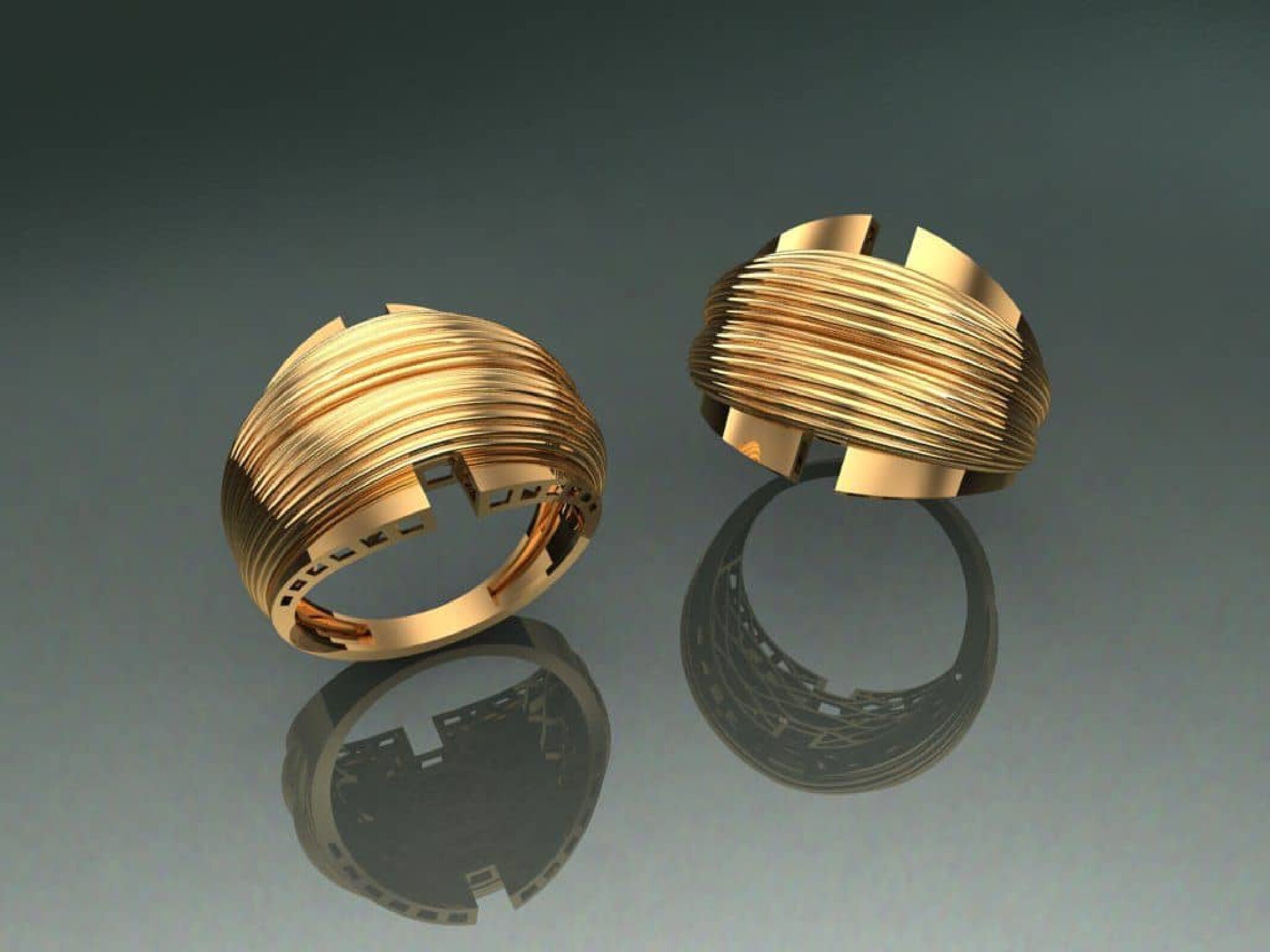 fusion turkishe rings  3D print model_22