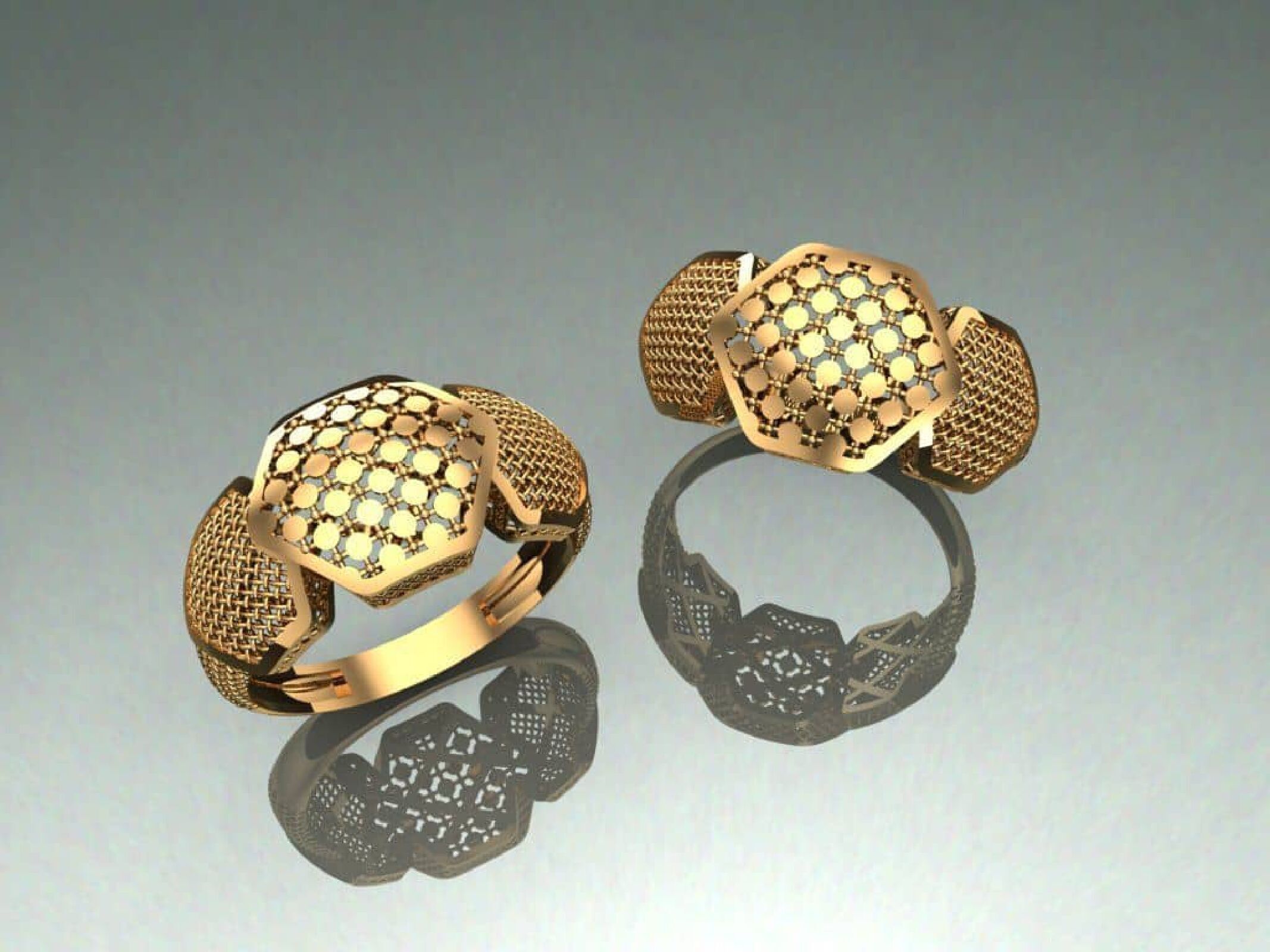 fusion turkishe rings  3D print model_25