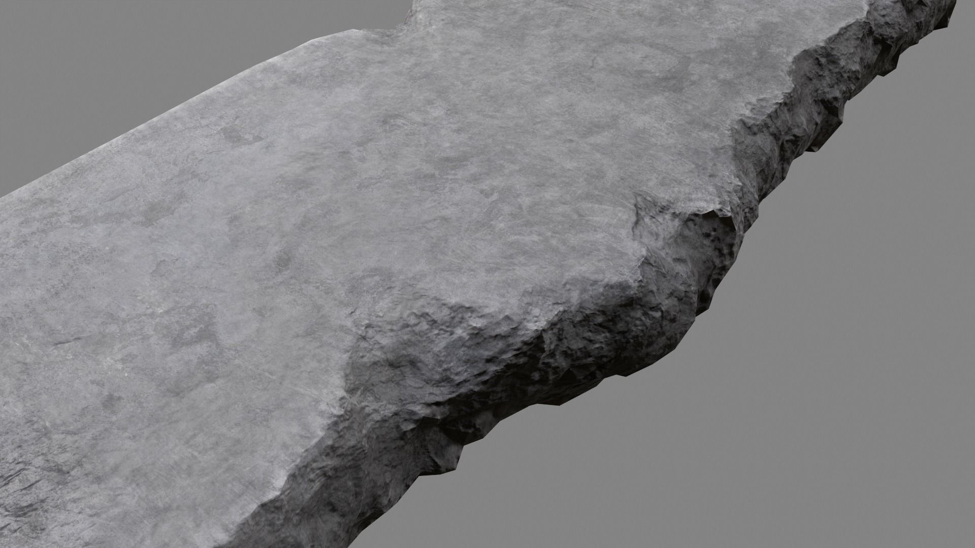 Concrete Debris 08 Low-poly 3D model_6