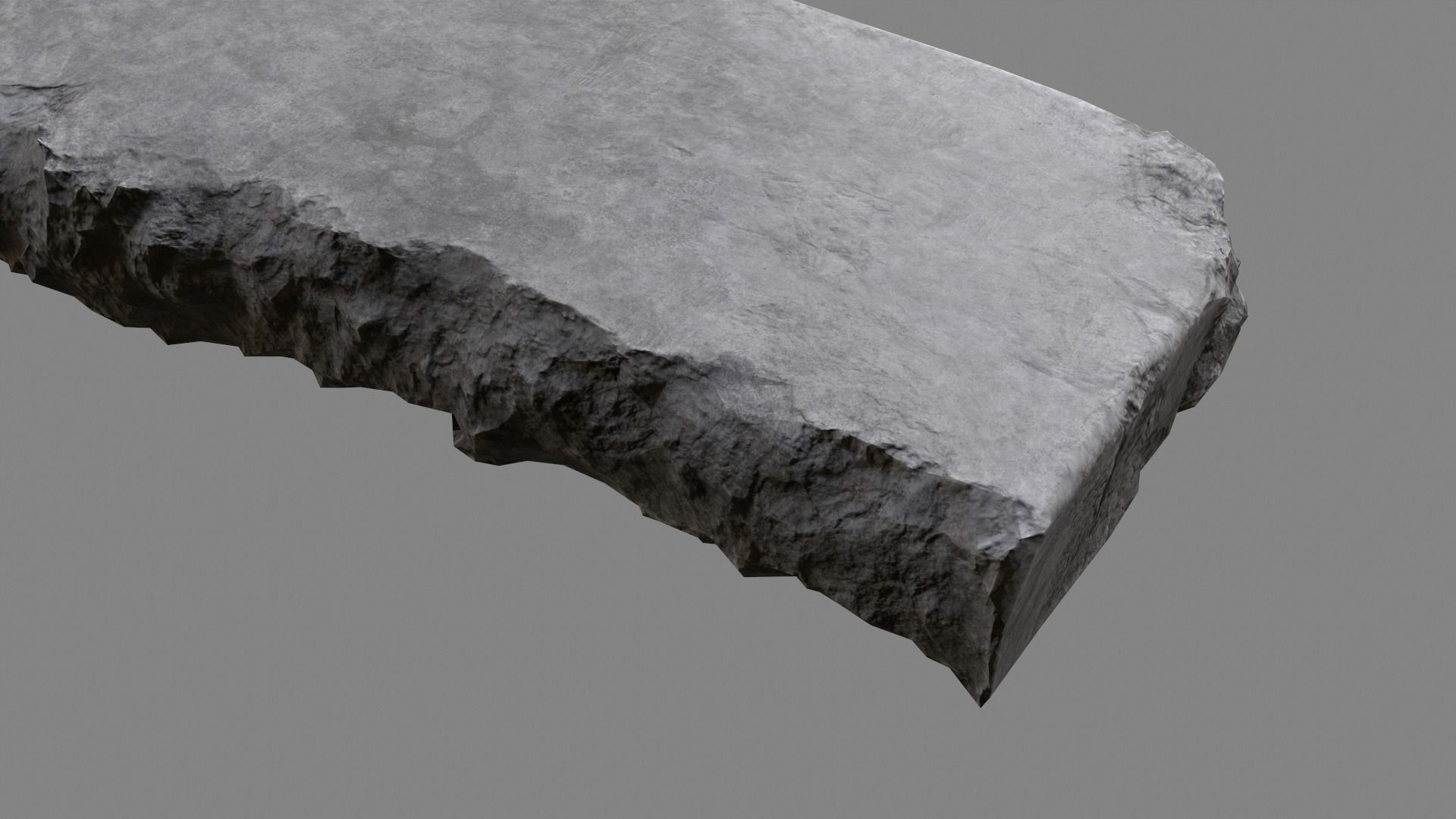 Concrete Debris 08 Low-poly 3D model_5