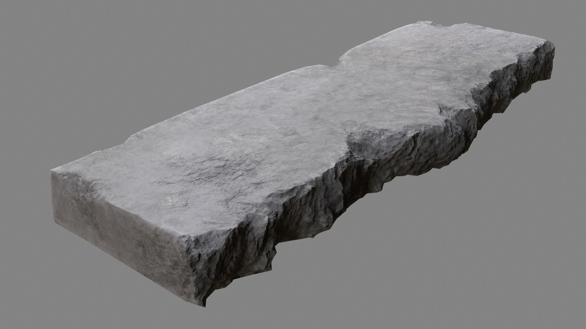 Concrete Debris 08 Low-poly 3D model_4