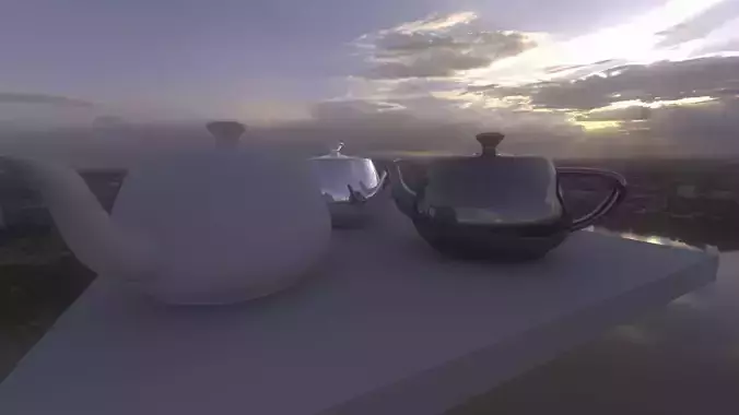 HDR - Lake  3D model