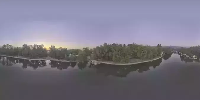 HDR - Lake in The Park