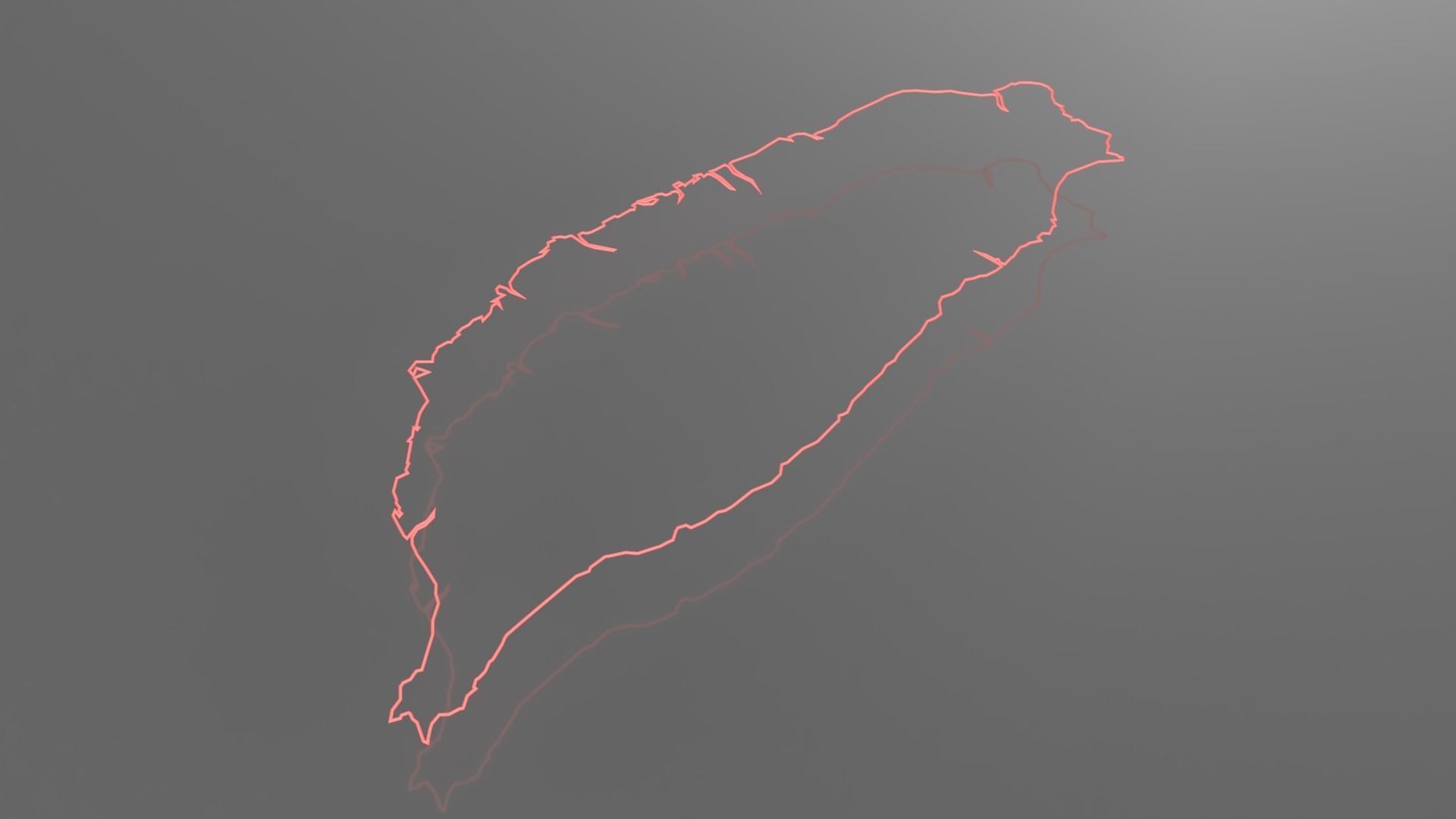 Taiwan 3D Map 3D model_2