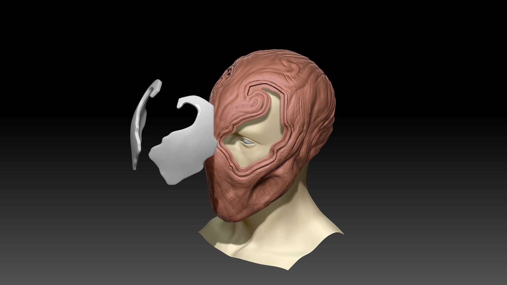 Toxin Mask 3D print model_17