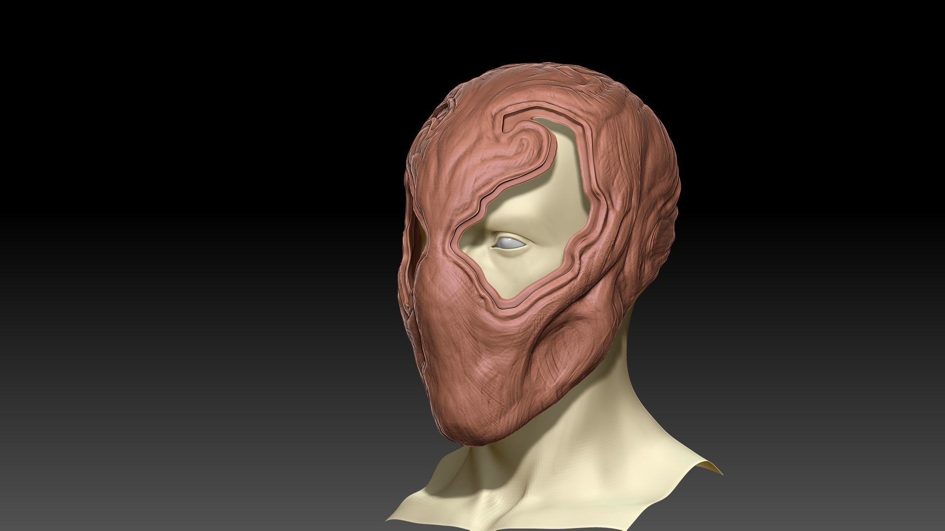 Toxin Mask 3D print model_19