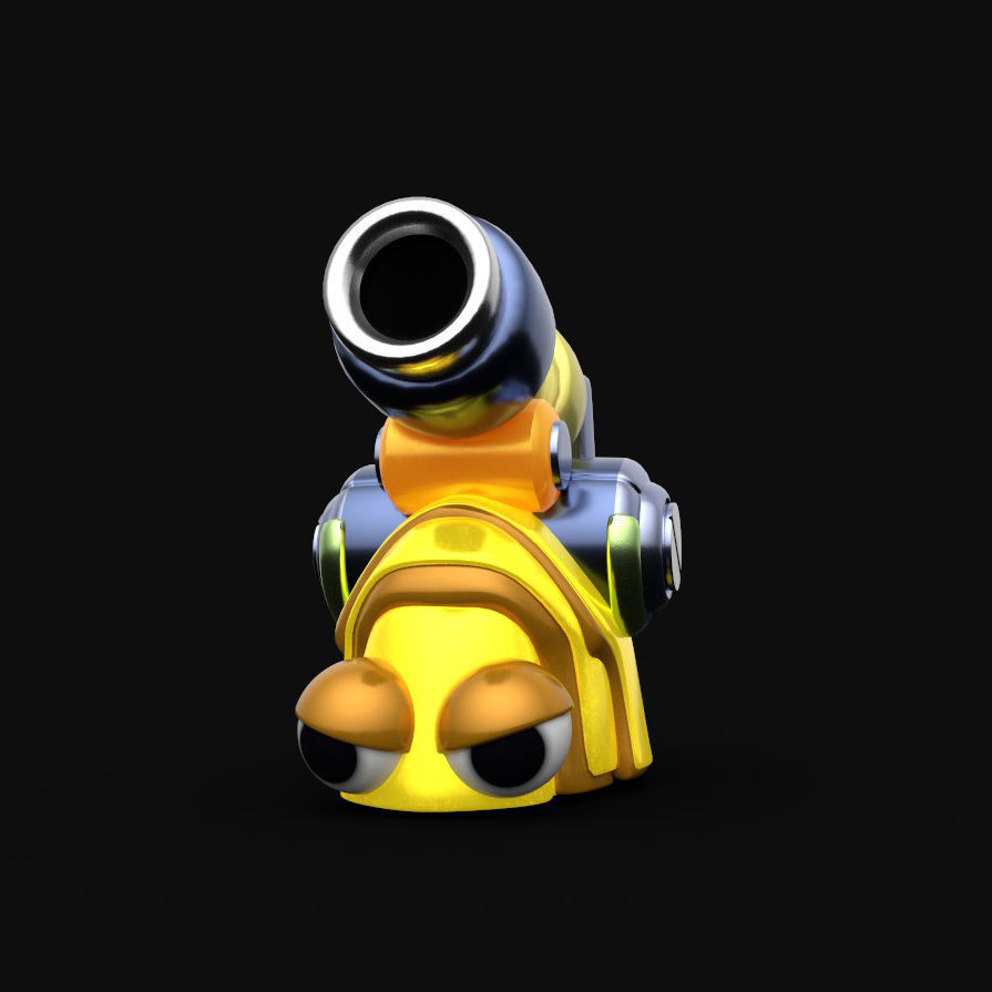 GunBound Grub 3D model_3
