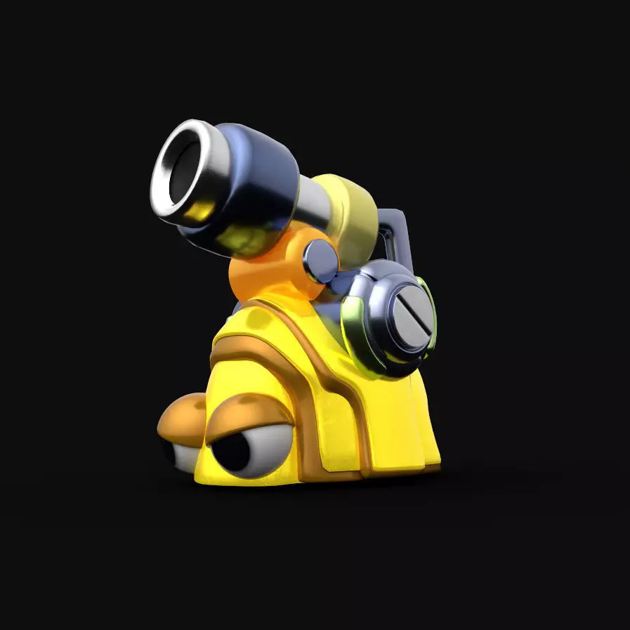 GunBound Grub 3D model_0