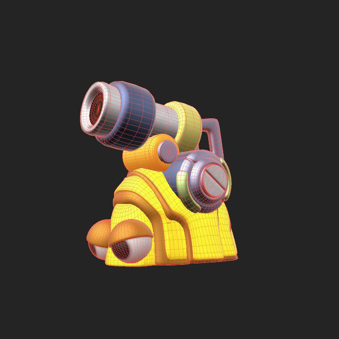 GunBound Grub 3D model_4