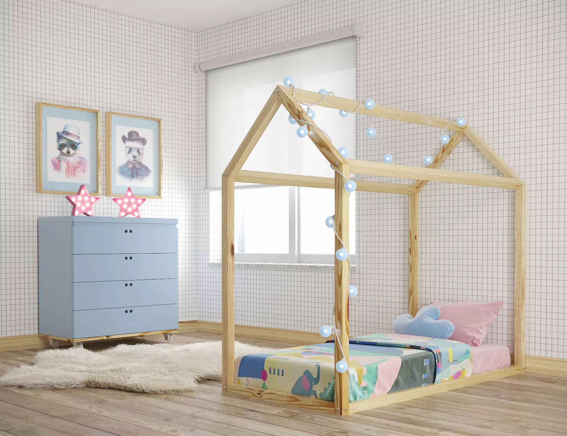 Toddlers Bedroom 3D model