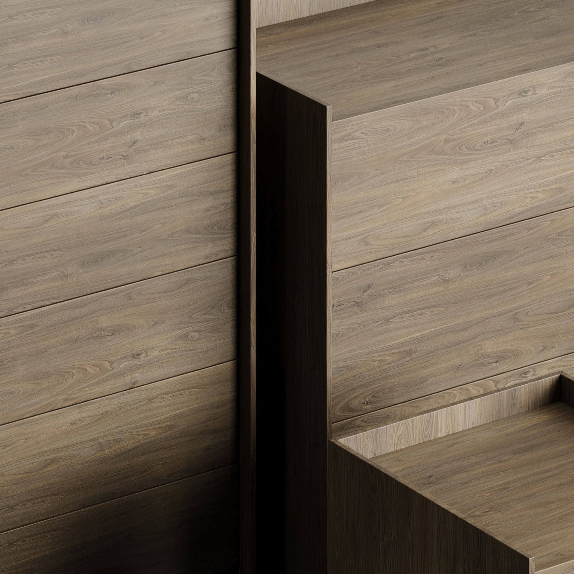 Laskasas Endy Tallboy Chest of Drawers 3D model_6