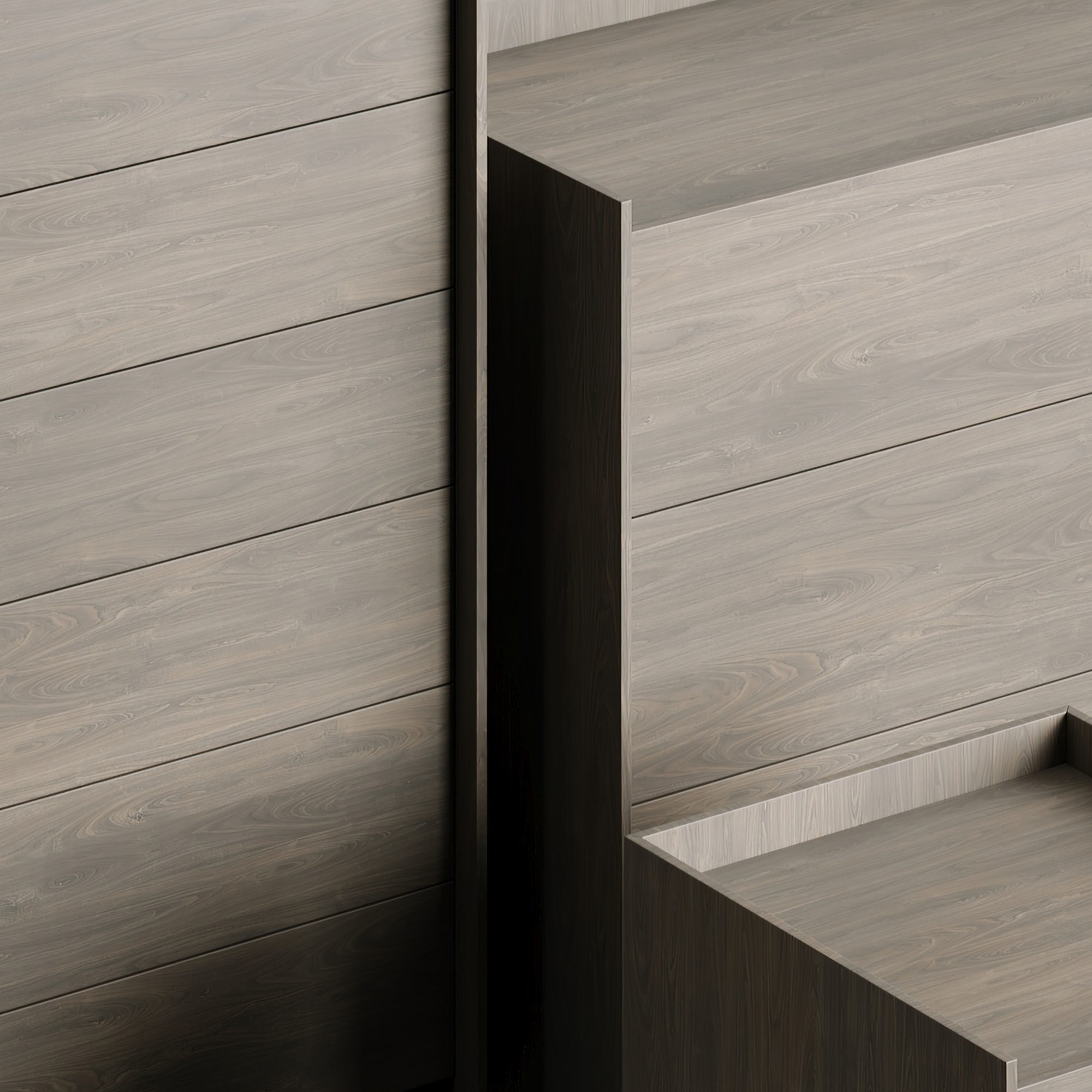 Laskasas Endy Tallboy Chest of Drawers 3D model_2