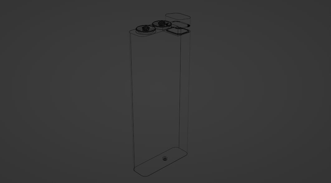 Modern Lighter  - Low-poly 3D Model Low-poly 3D model_13