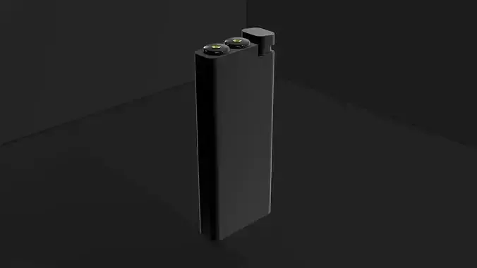 Modern Lighter  - Low-poly 3D Model Low-poly 3D model