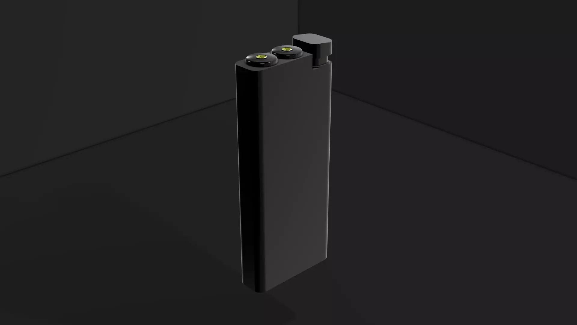 Modern Lighter  - Low-poly 3D Model Low-poly 3D model_0