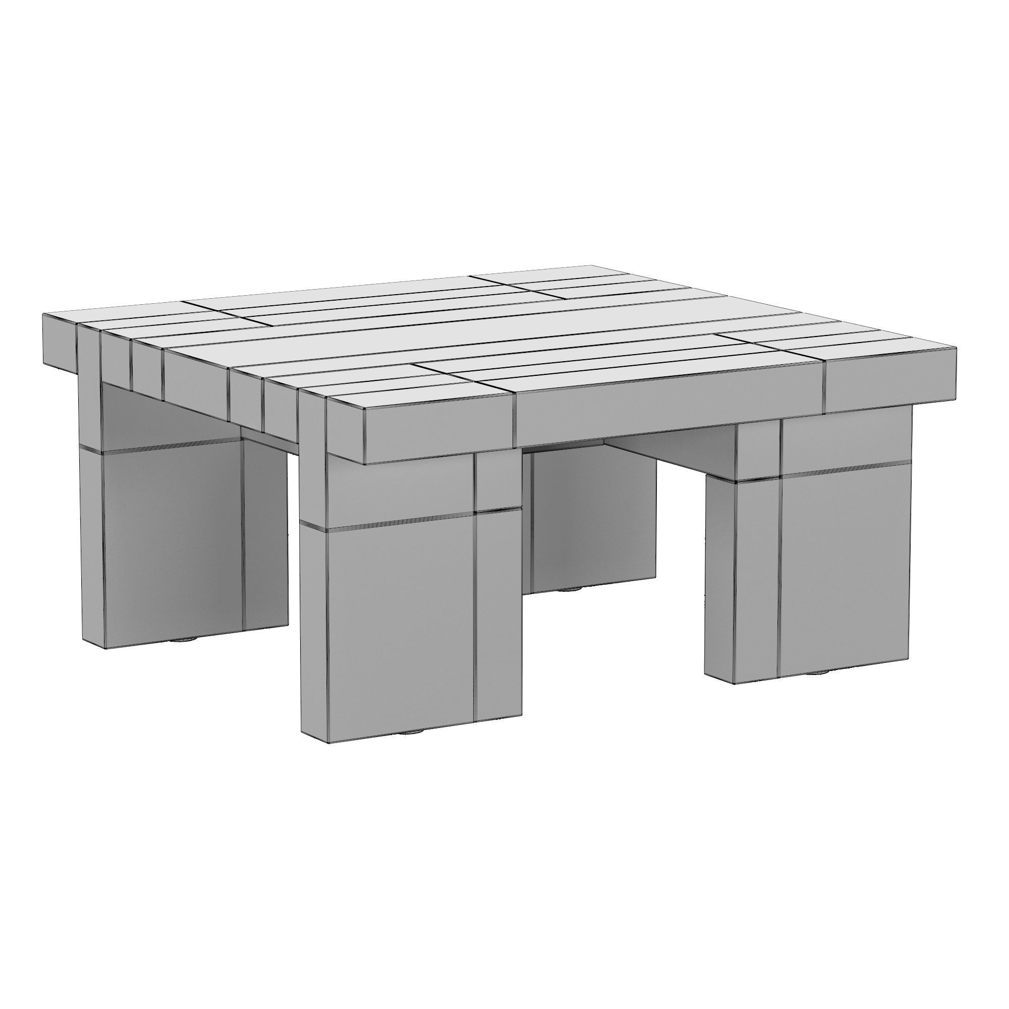 TAVIRA SQUARE SIDE TABLE 3D model_7