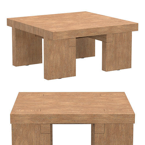 TAVIRA SQUARE SIDE TABLE 3D model