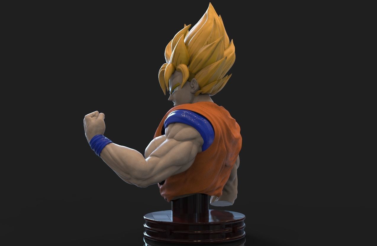 Son Goku dragonball Z 3D print model_2