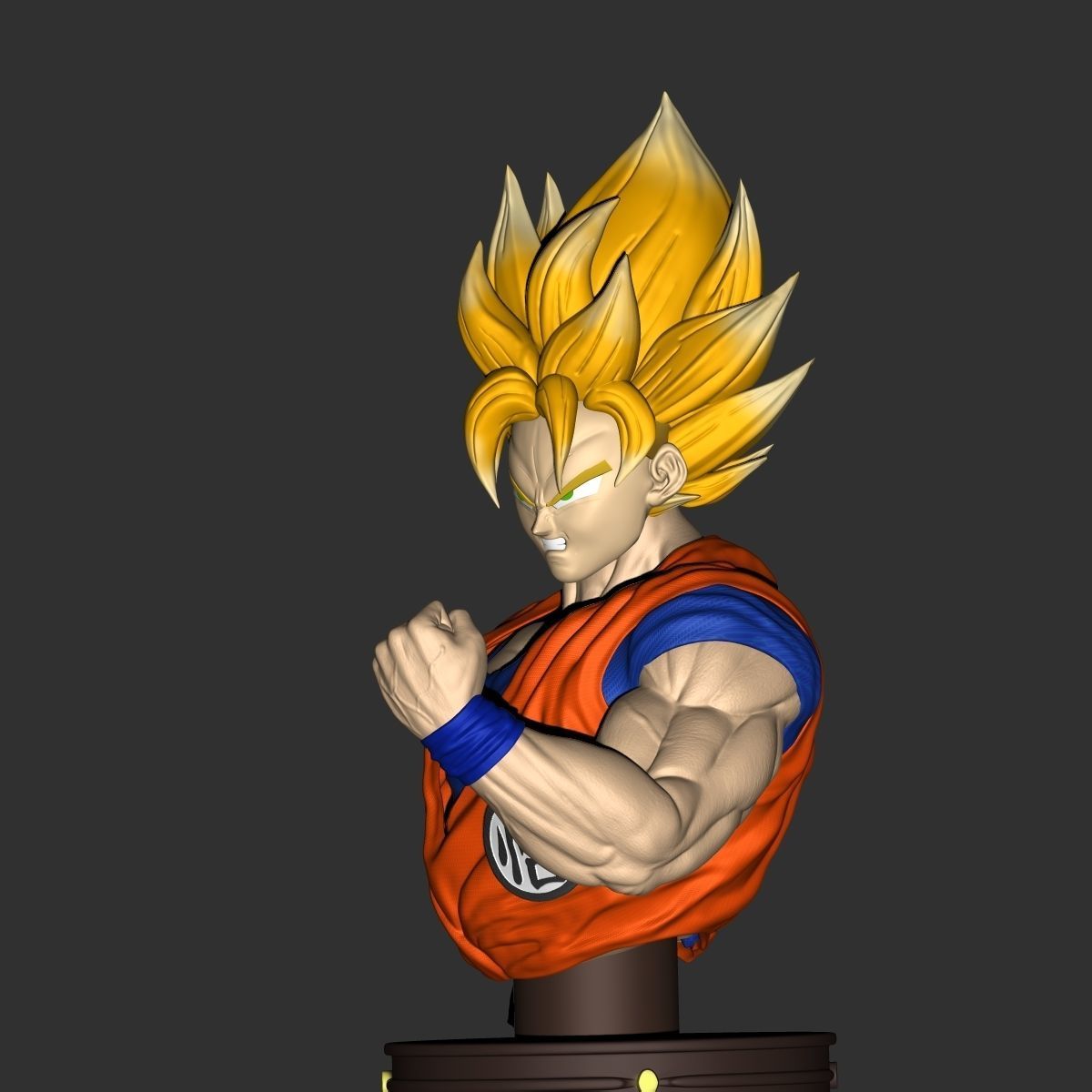 Son Goku dragonball Z 3D print model_10