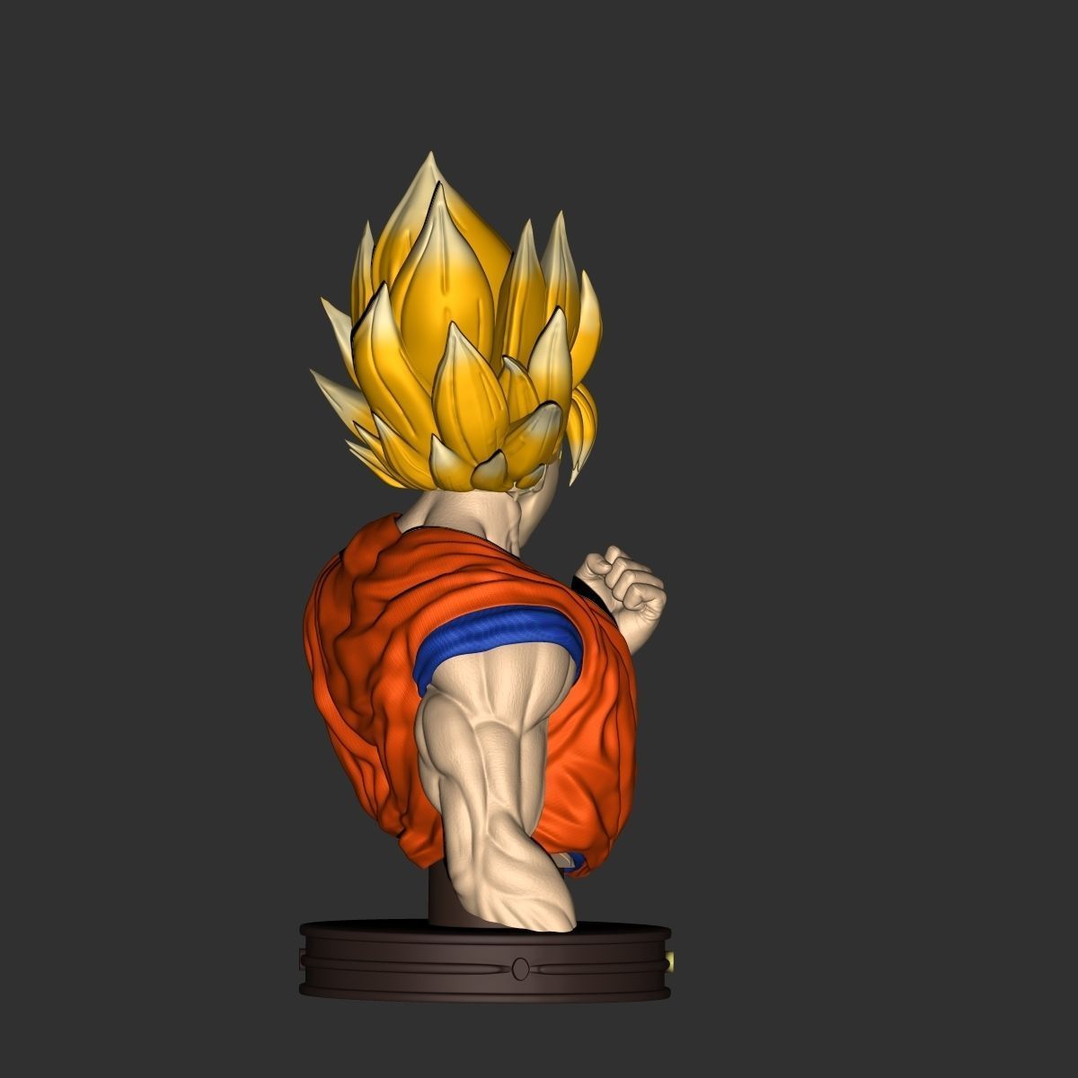 Son Goku dragonball Z 3D print model_8