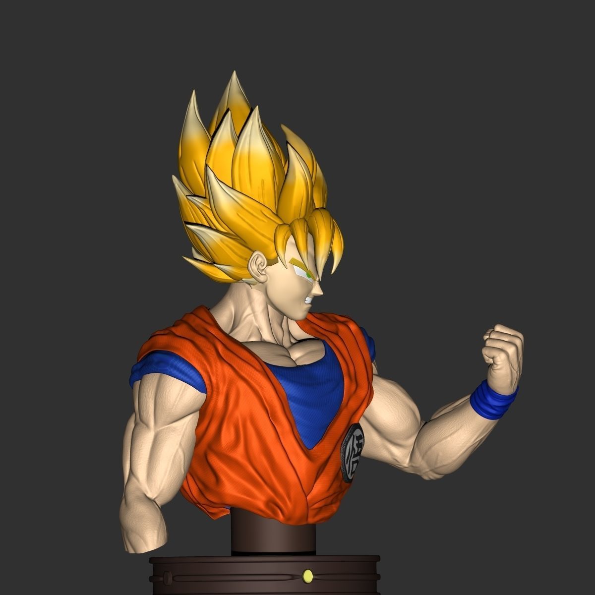Son Goku dragonball Z 3D print model_7
