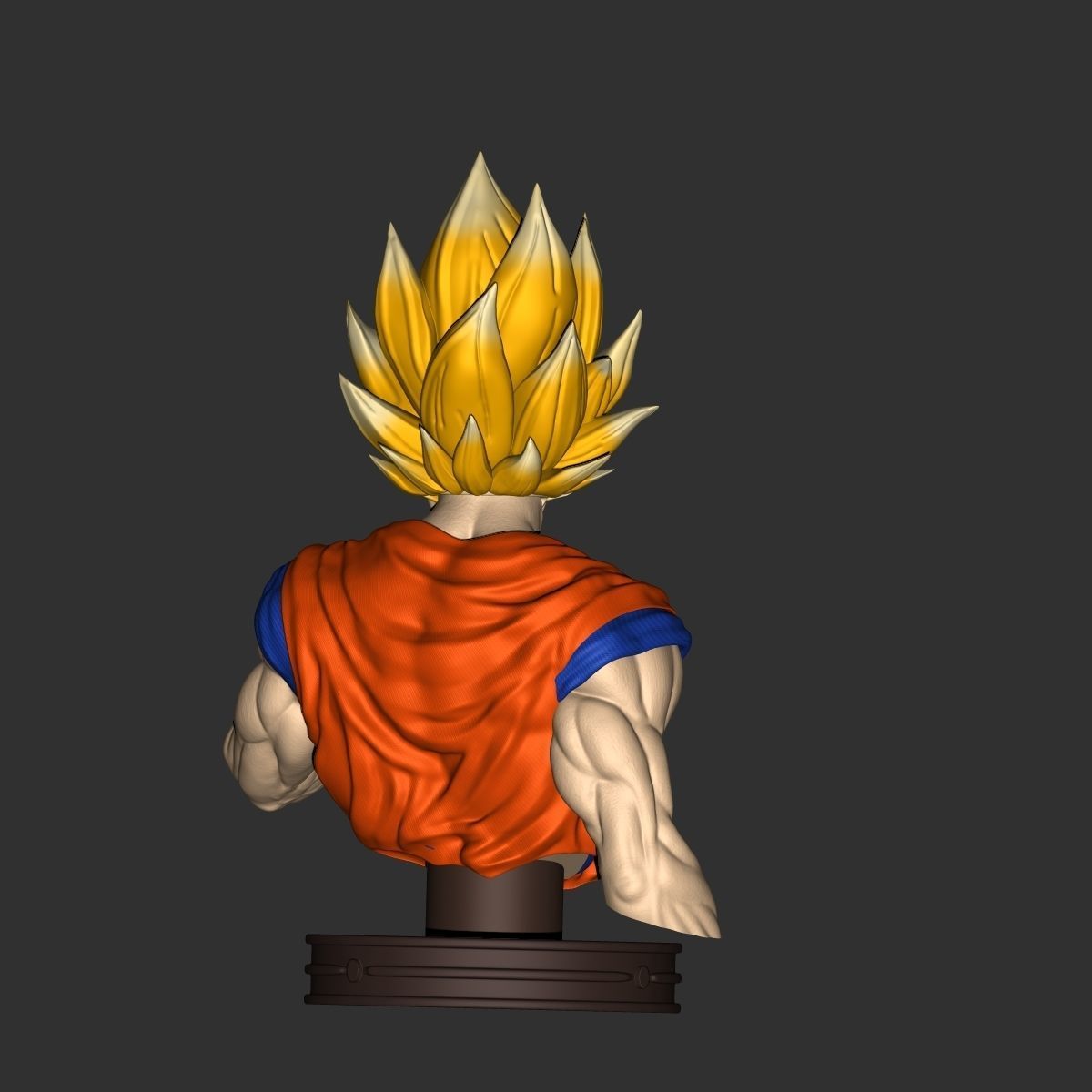 Son Goku dragonball Z 3D print model_9