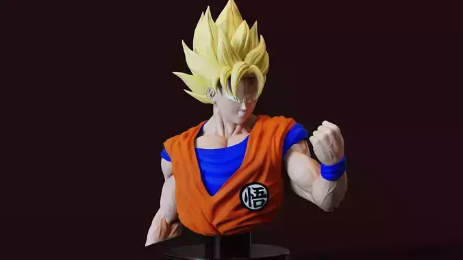 Son Goku dragonball Z 3D print model
