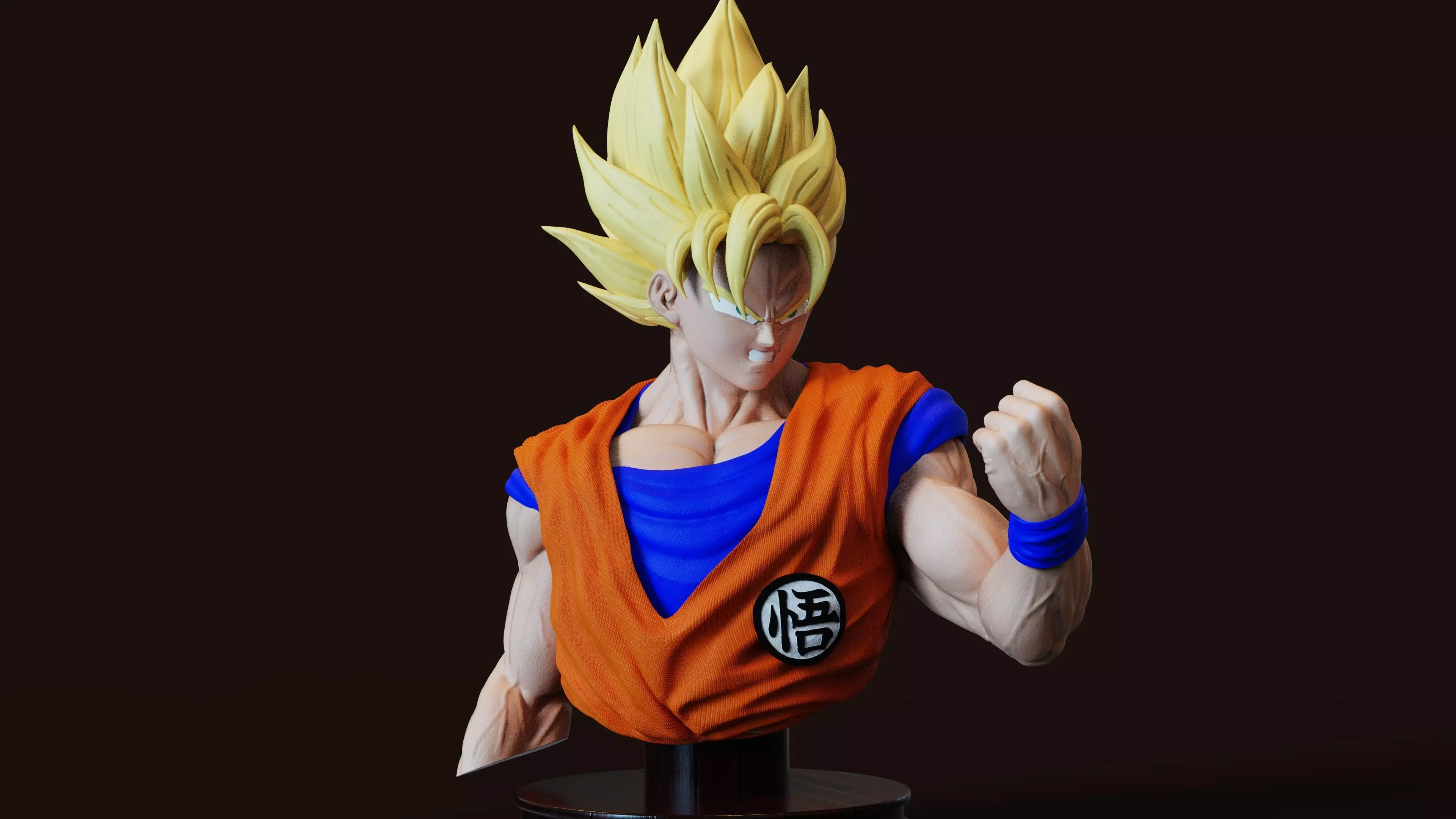Son Goku dragonball Z 3D print model_0