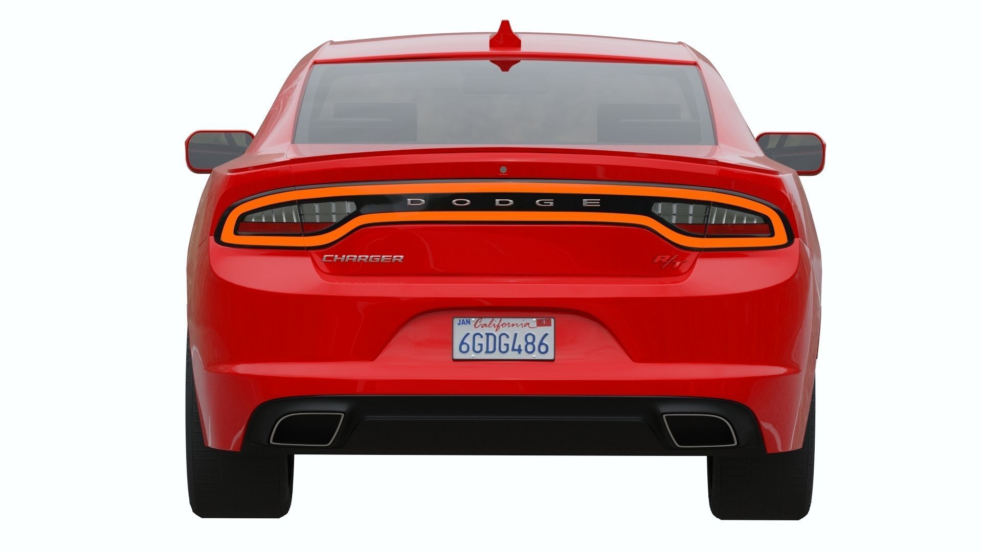 Dodge Charger R-T 2015 3D model_4
