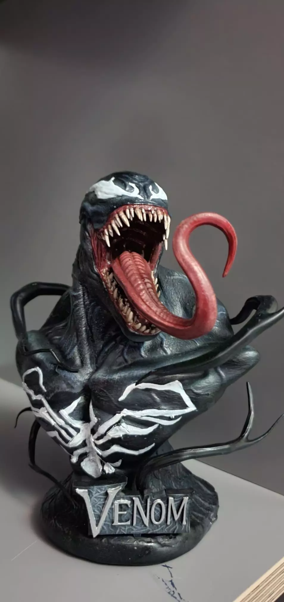Venom Bust 3D model_0