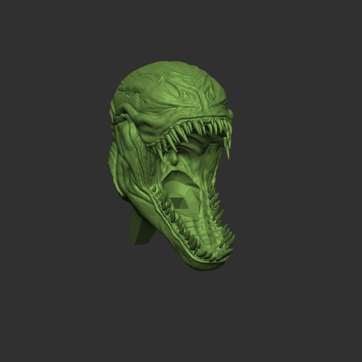 Venom Bust 3D model_4