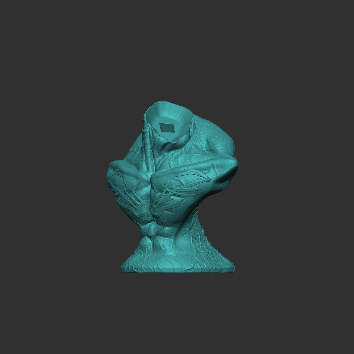 Venom Bust 3D model_6