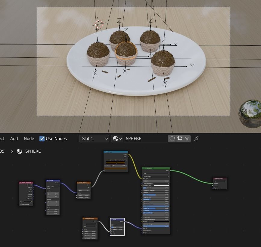 Brigadeiro Brazilian Fudge Balls 3D model_9