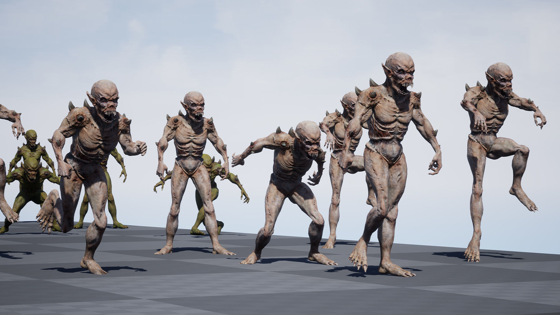 Mutant Samo Low-poly 3D model_108