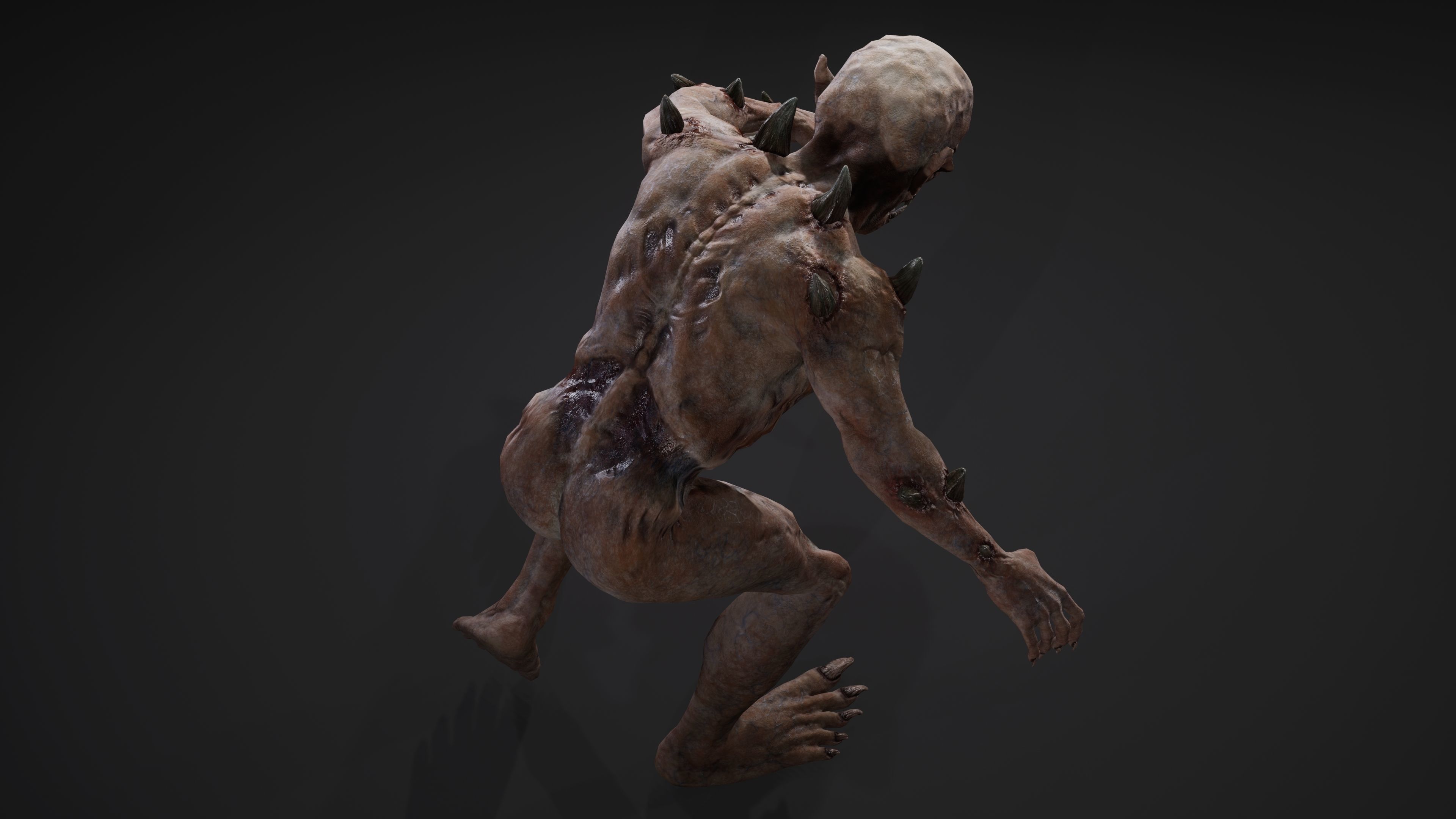 Mutant Samo Low-poly 3D model_21