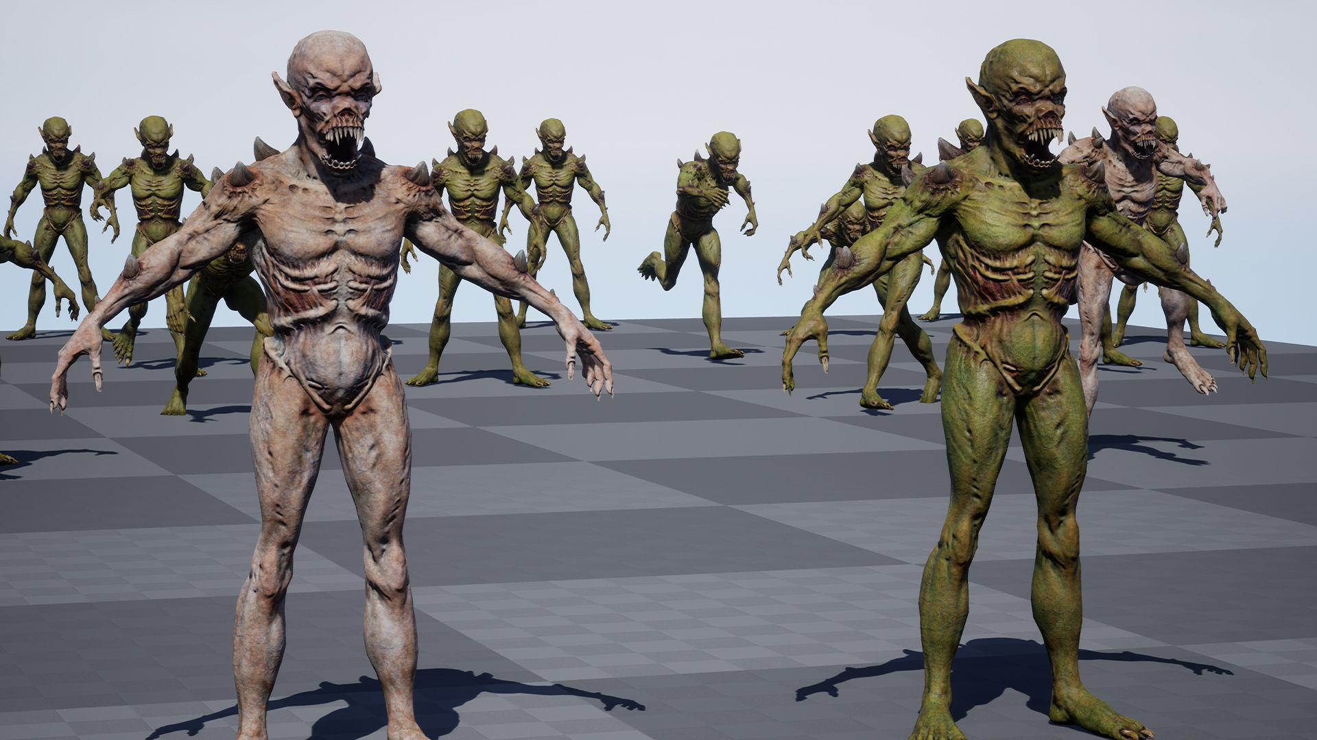 Mutant Samo Low-poly 3D model_112