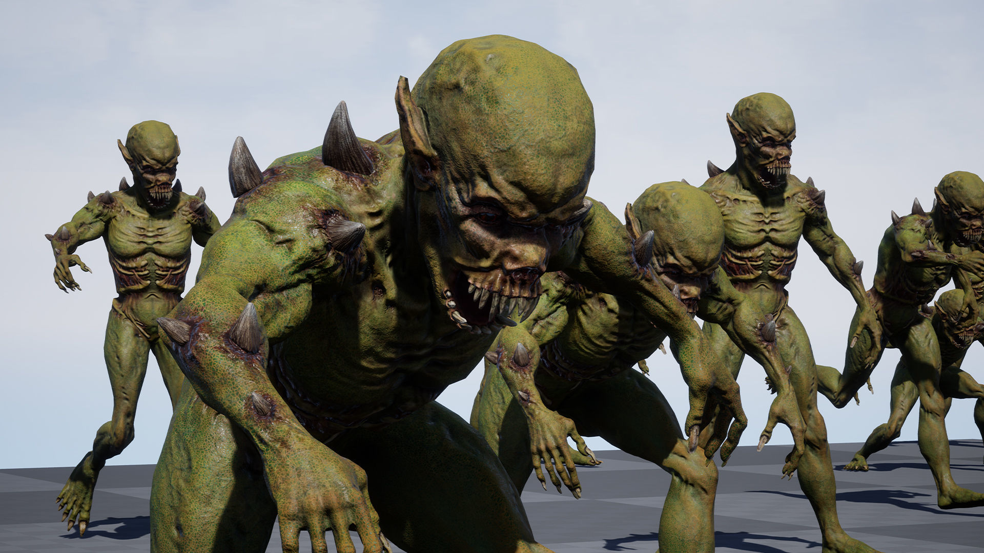 Mutant Samo Low-poly 3D model_109