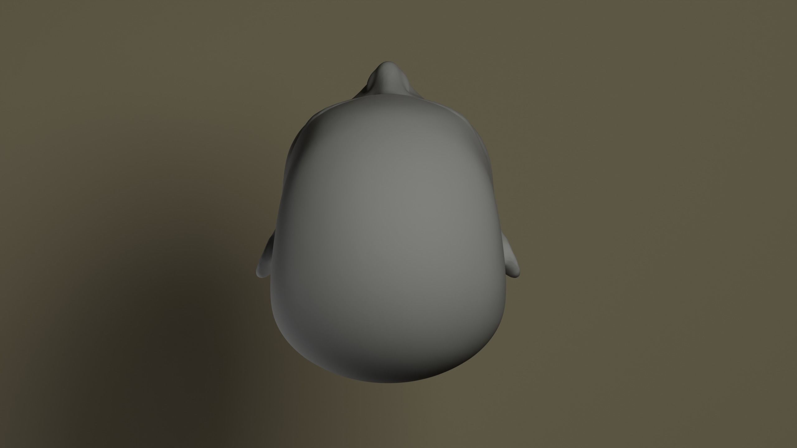 Female head Free 3D model_2