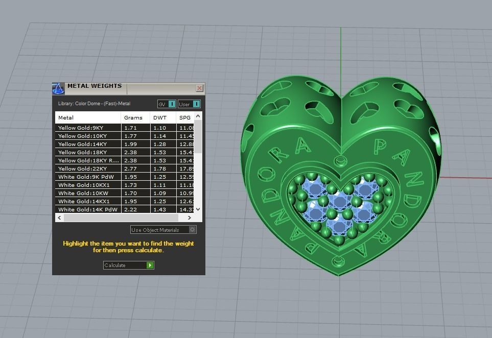 heart pandora jewelry 3D print model_2