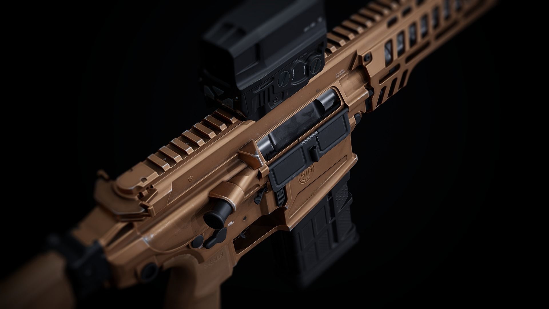 MCX Spear PBR Low-poly 3D model_3