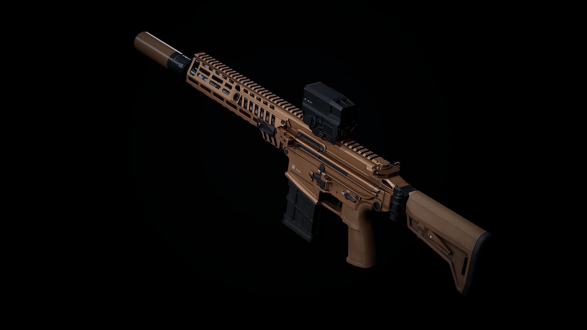 MCX Spear PBR Low-poly 3D model_4