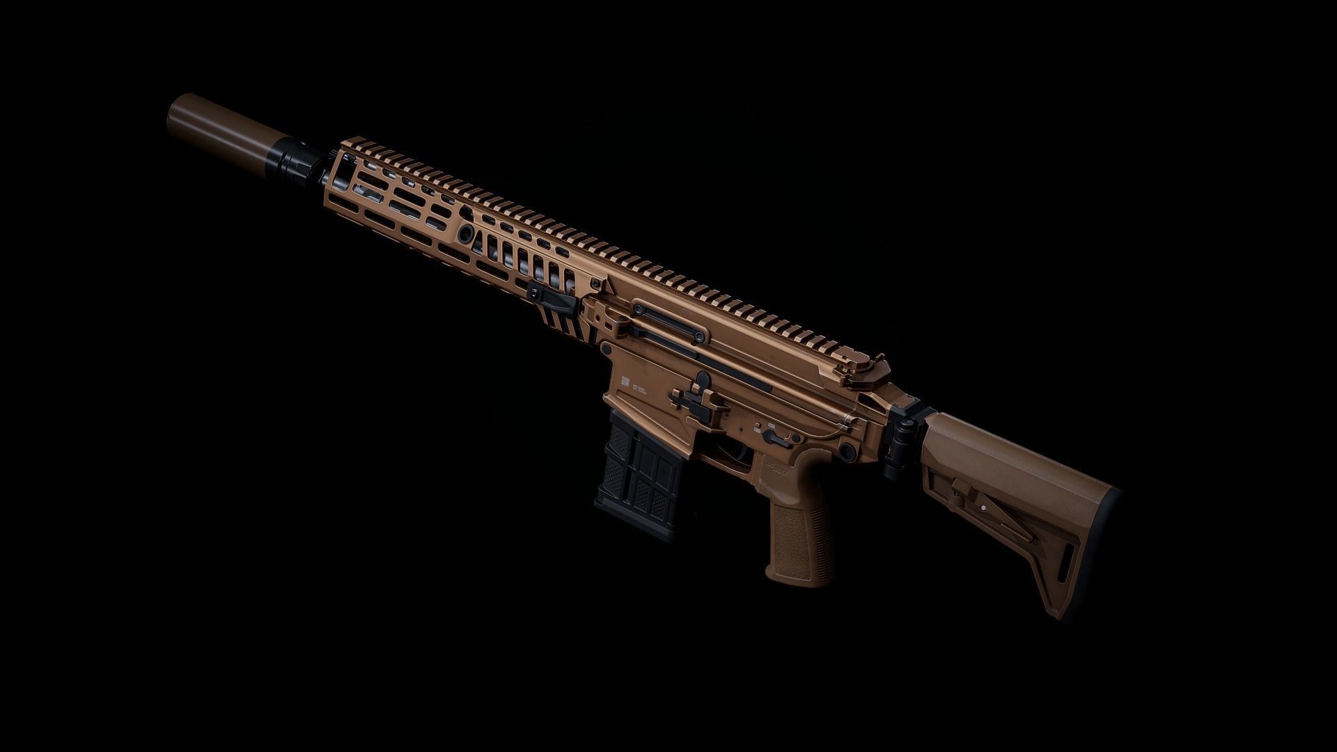 MCX Spear PBR Low-poly 3D model_1